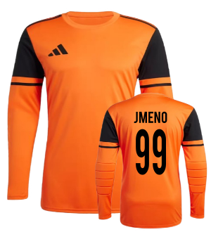 BRANKÁŘSKÉ DRES S VLASTNÍM JMENO oranžova